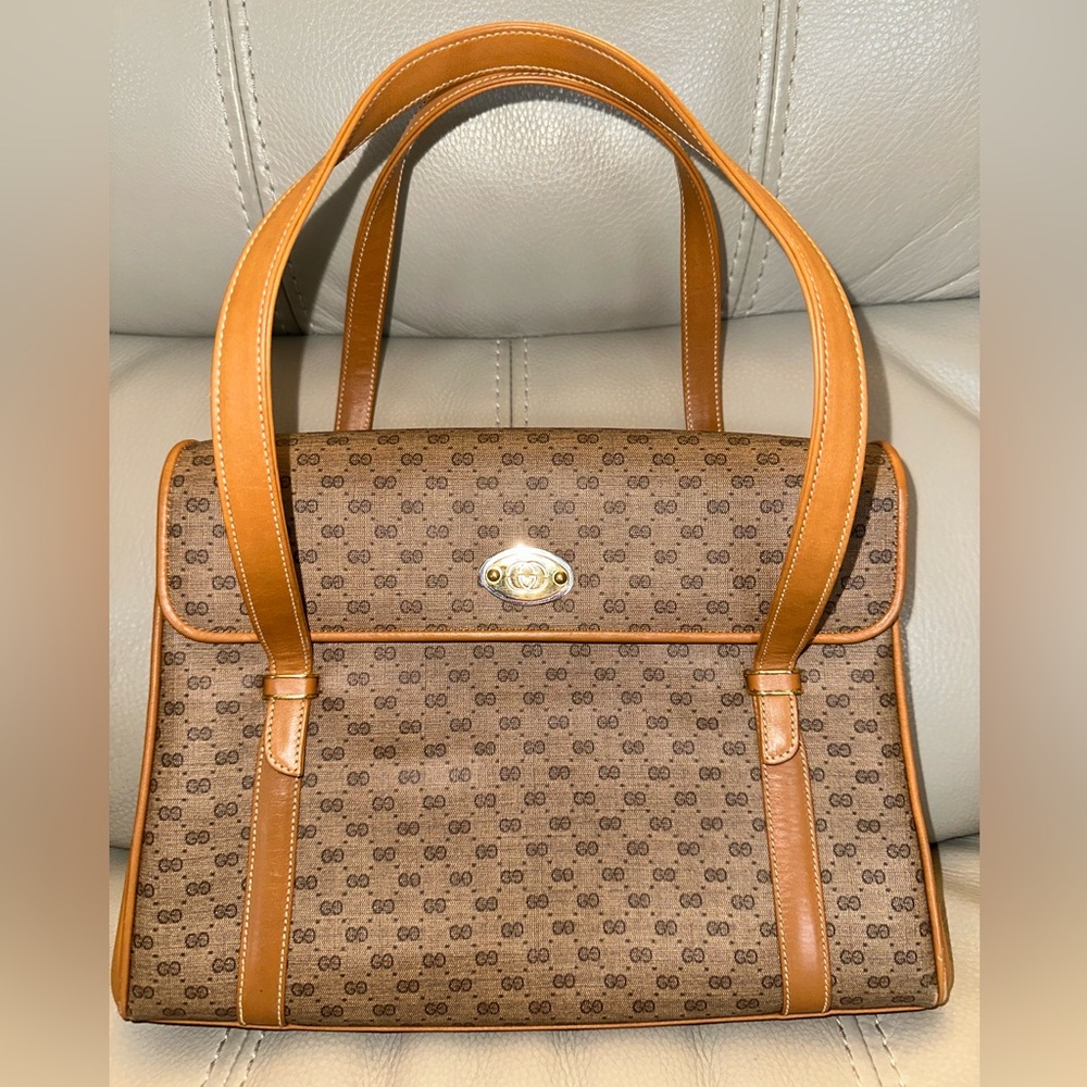 Gucci Vintage satchel in amazing condition! 1970’s era! EUC